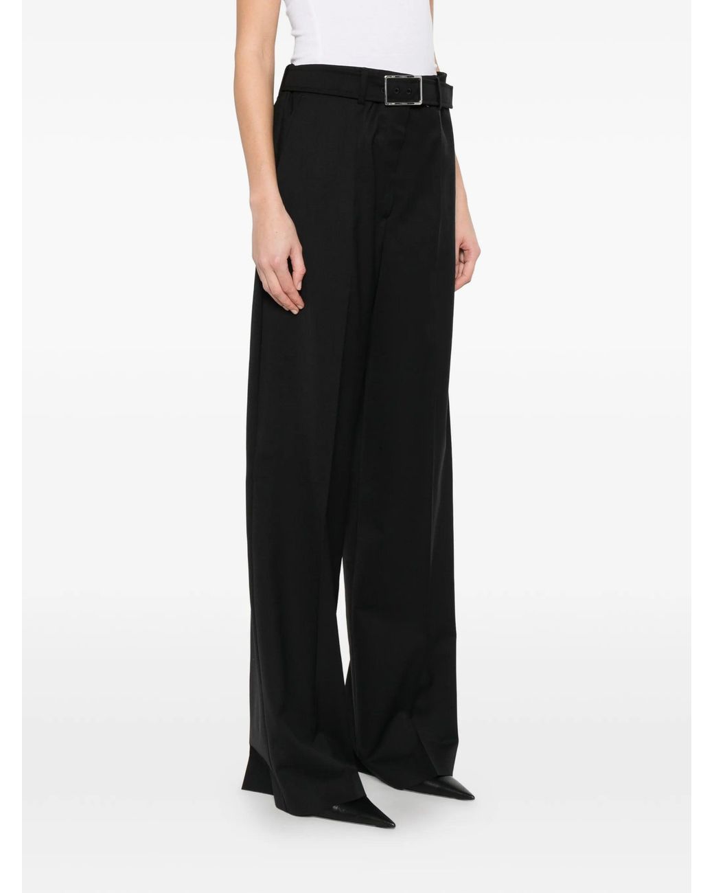 Max Mara White Wool Polyester Spxabituro