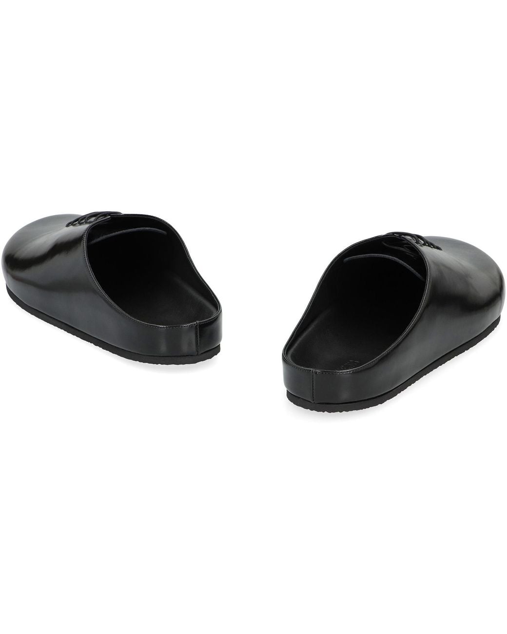 Jacquemus Black Mules Derby Shoes for men
