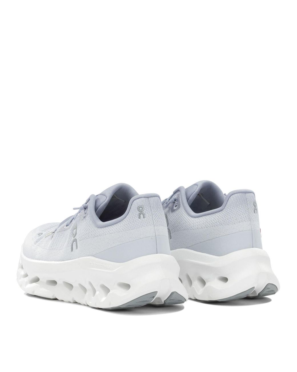 On Shoes White "Cloudtilt" Low-Top Sneakers
