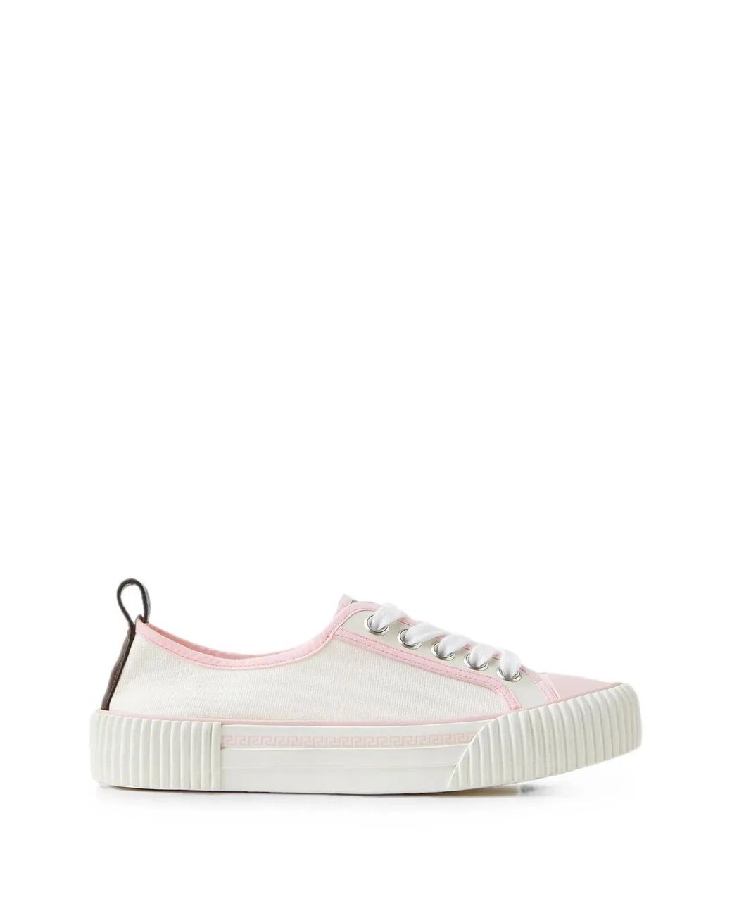 Versace White Goliath Canvas Sneaker