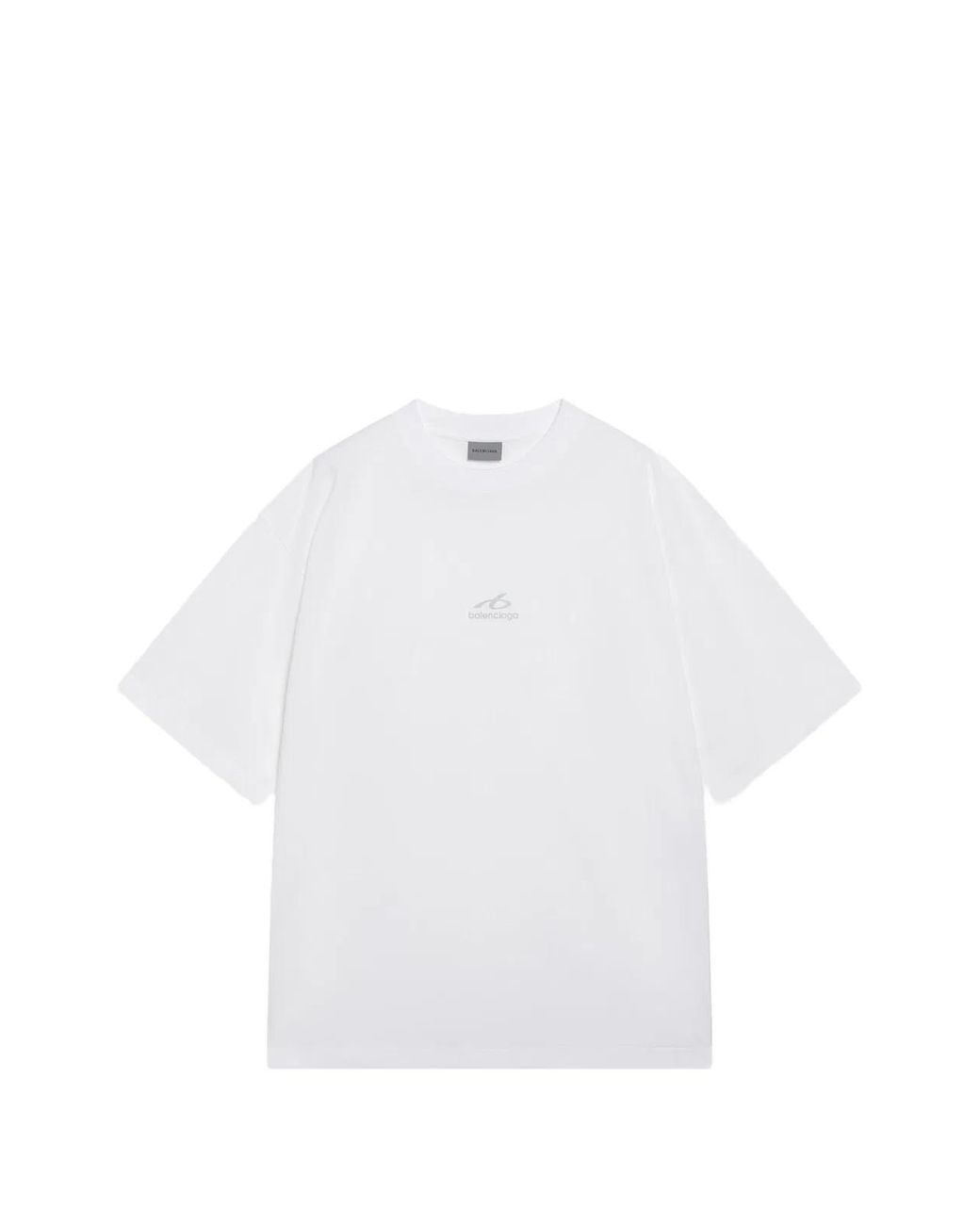 Balenciaga White Medium Fit T-Shirt, Size M for men