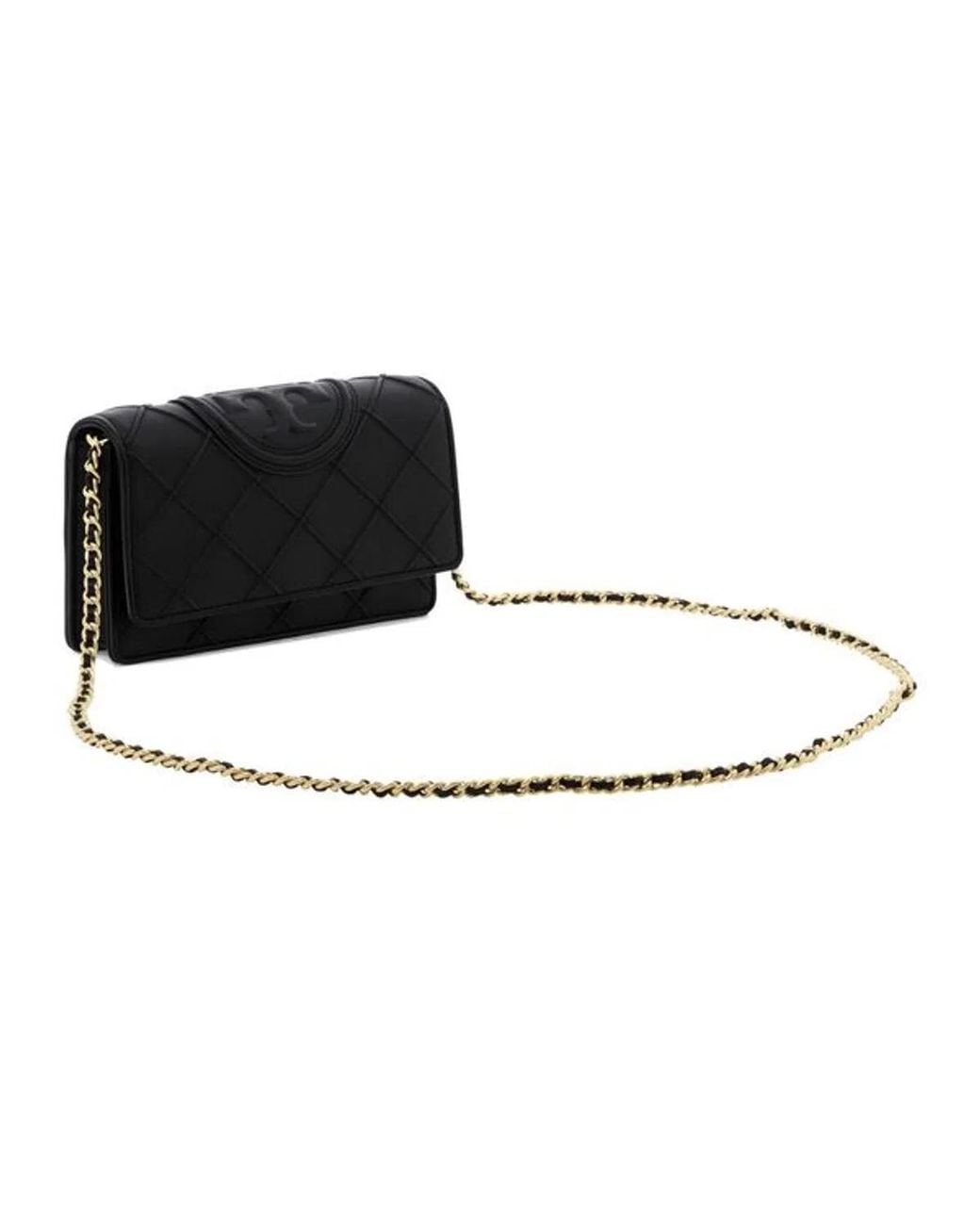 Tory Burch Black Fleming Wallet