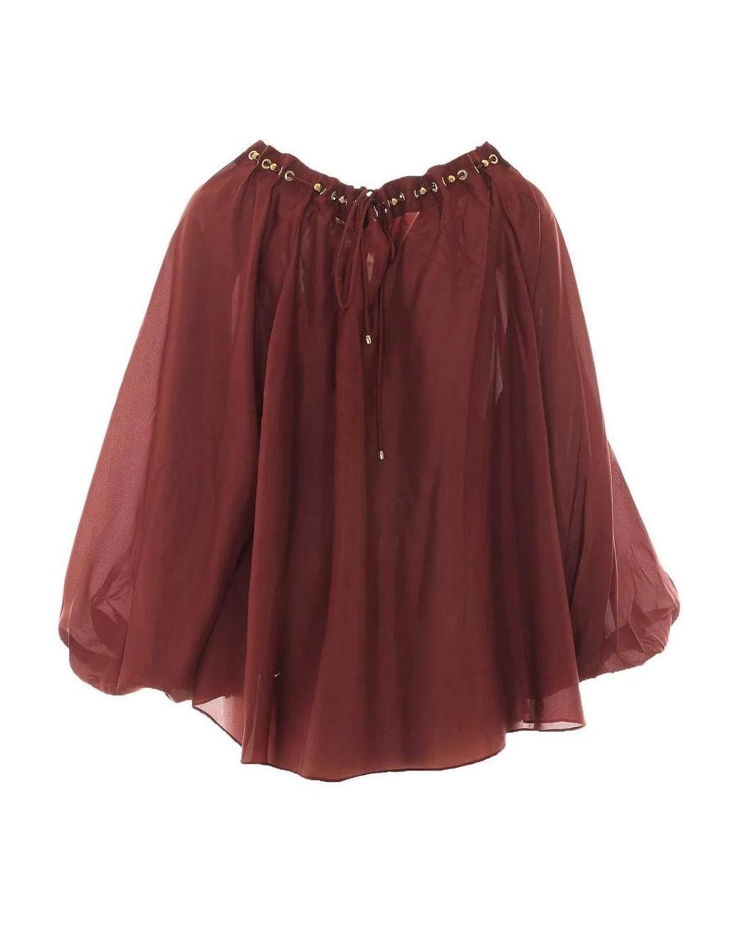 Zimmermann Red Aster Blouse