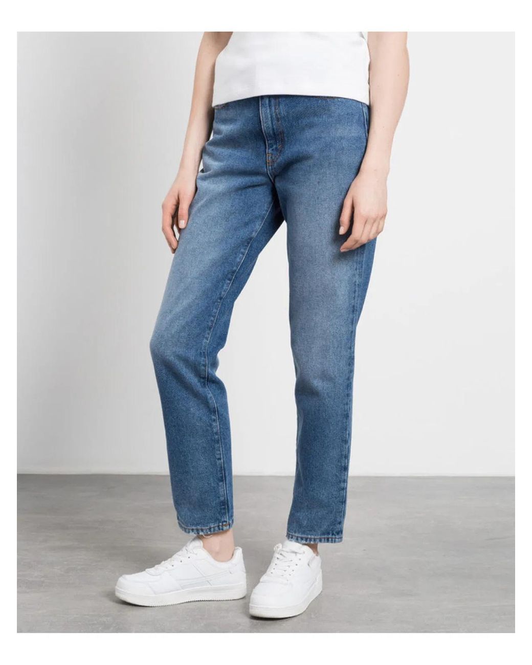 Heron Preston Blue 5 Pockets Slim Fit Jeans