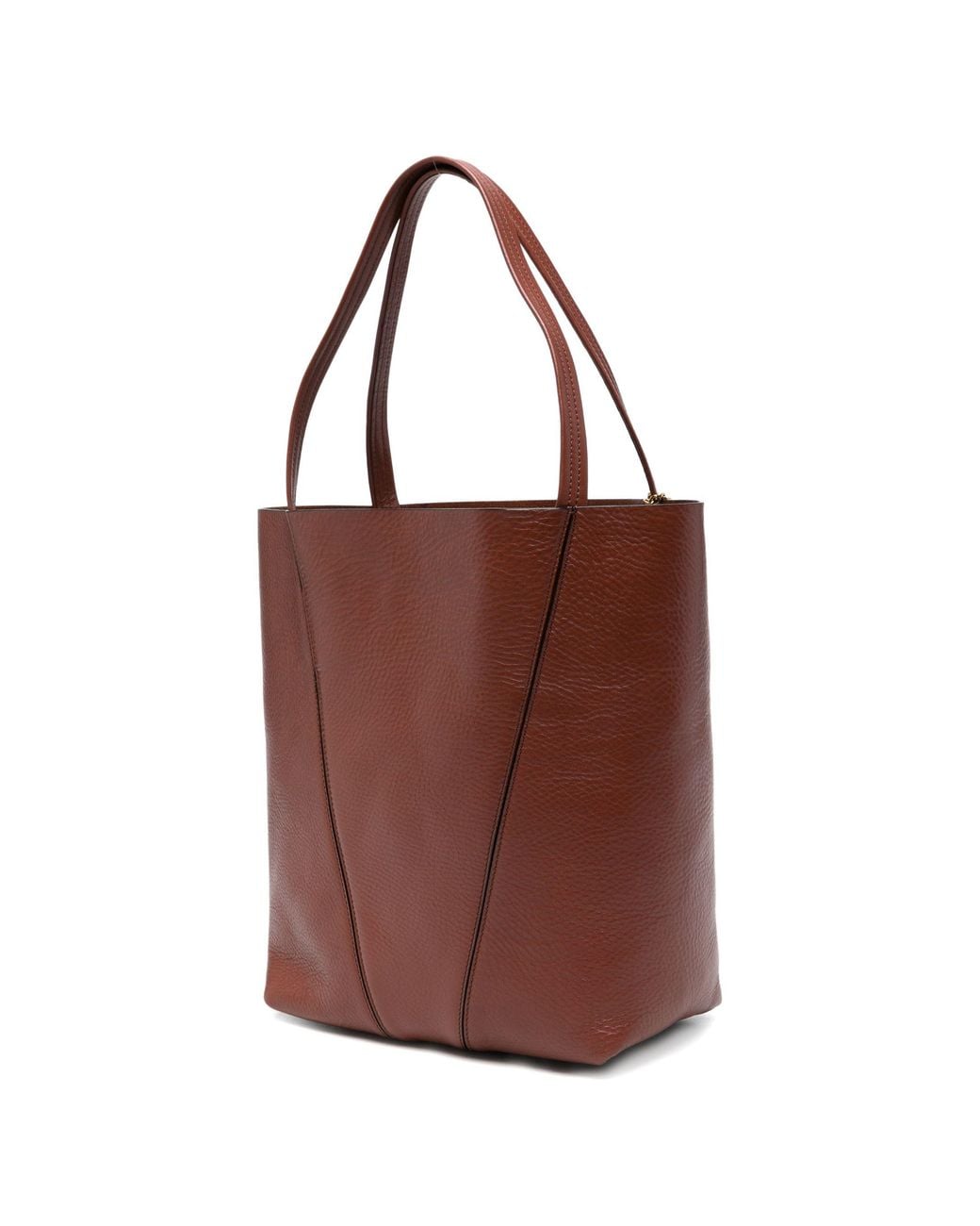 Chloé Brown Spin Shoulder Bag