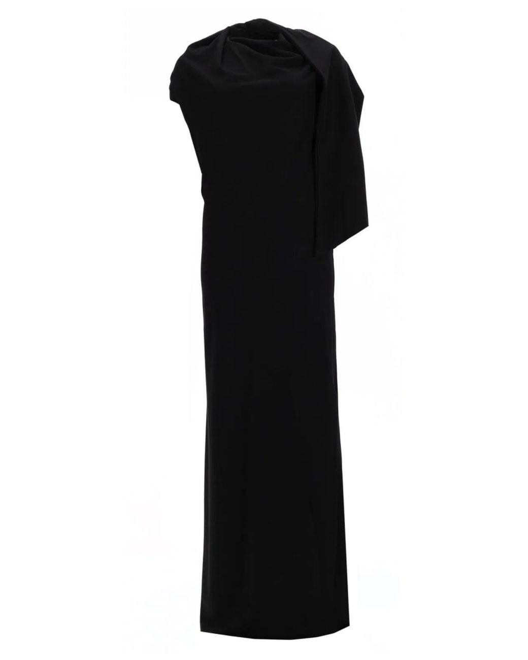 THE GARMENT Black Long Dress With Scarf