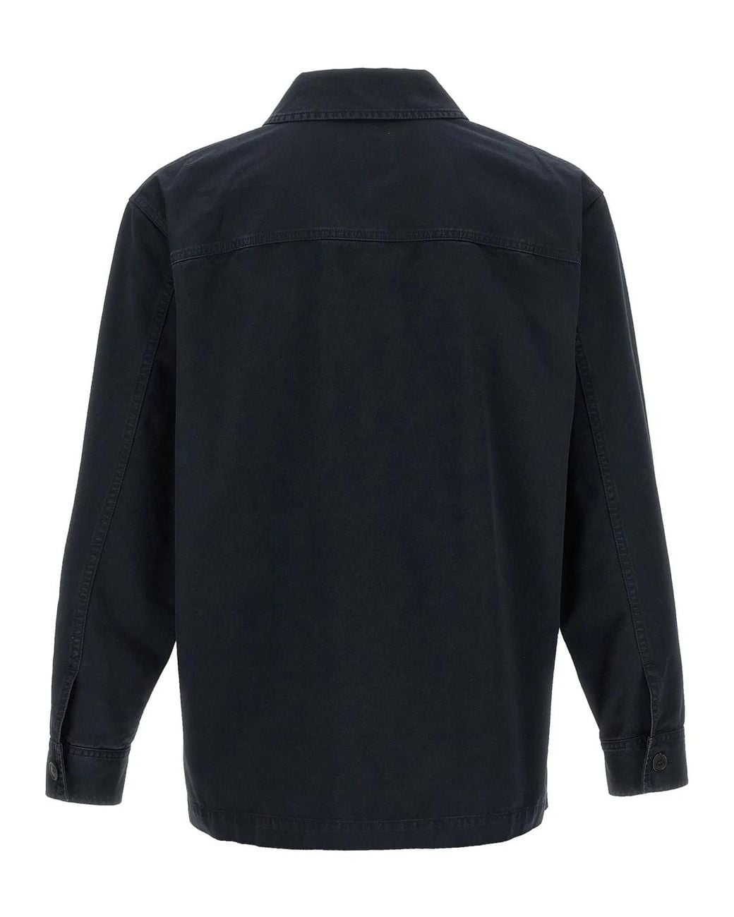 Saint Laurent Blue 'Cassandre' Overshirt for men