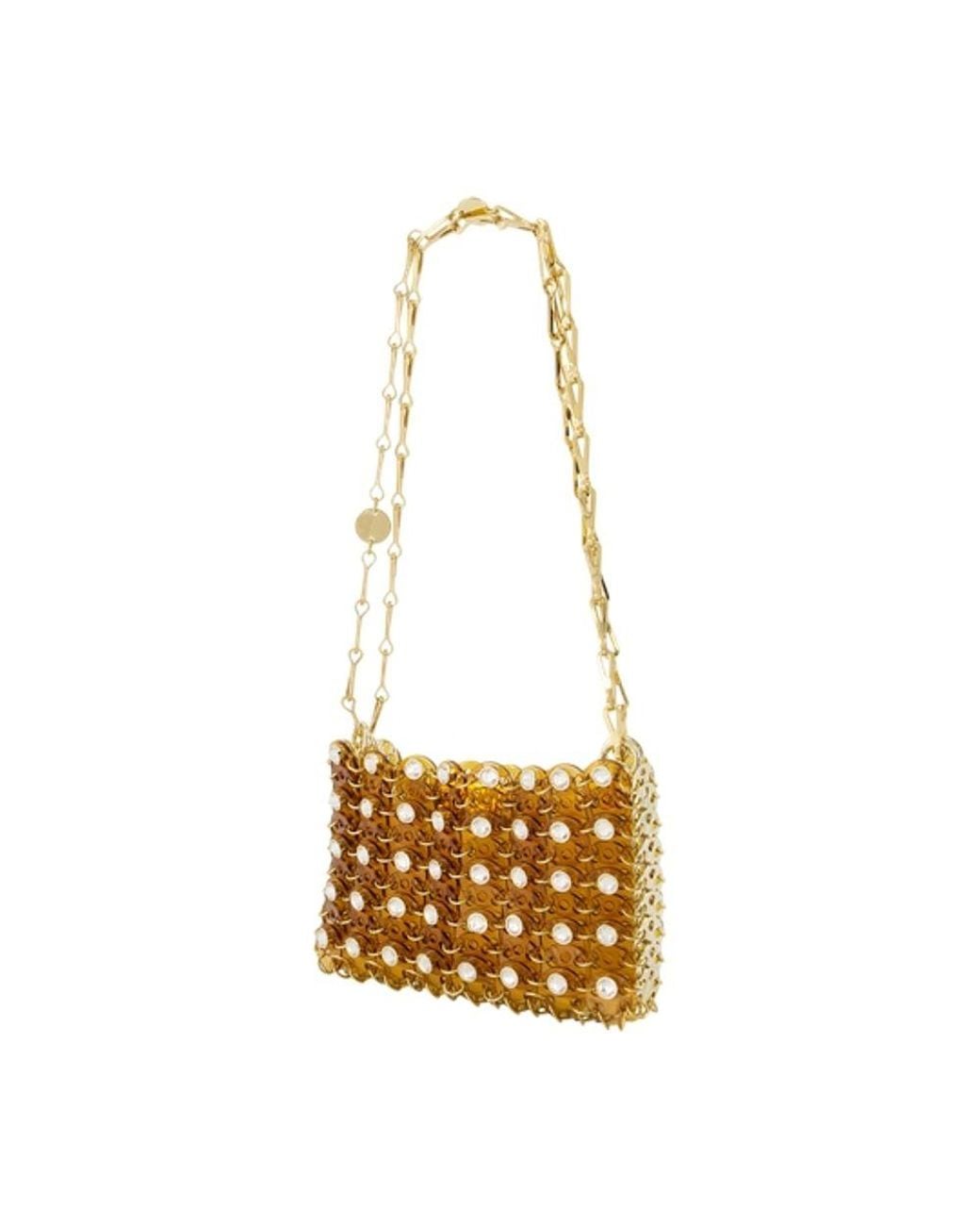 Rabanne Metallic 1969 Nano Shoulder Bag