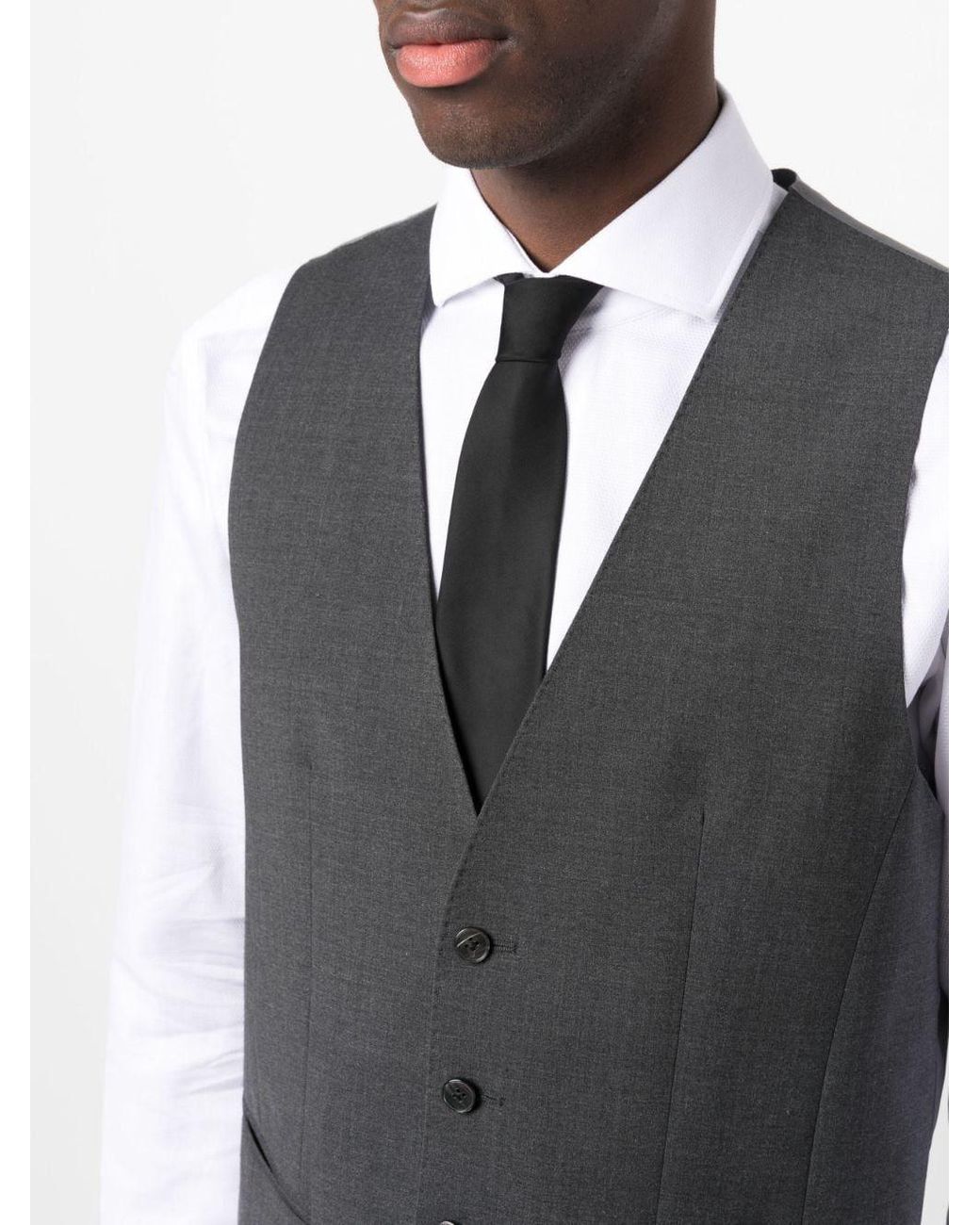 Boss Gray Chaleco Conjunto