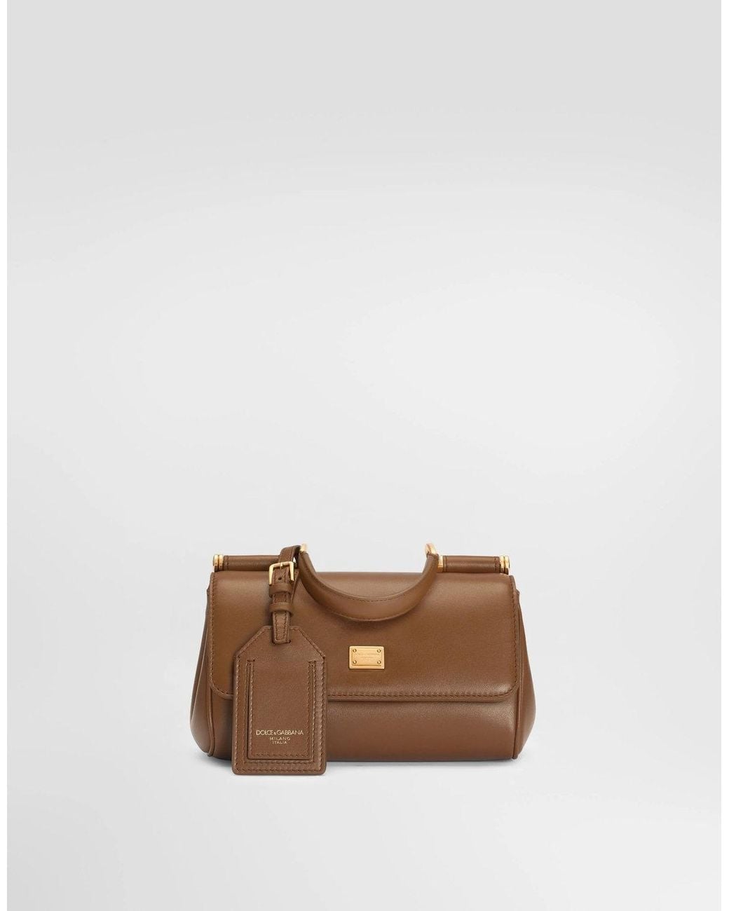 Dolce & Gabbana Brown Dolce & Gabbana Mini My Sicily Handbag
