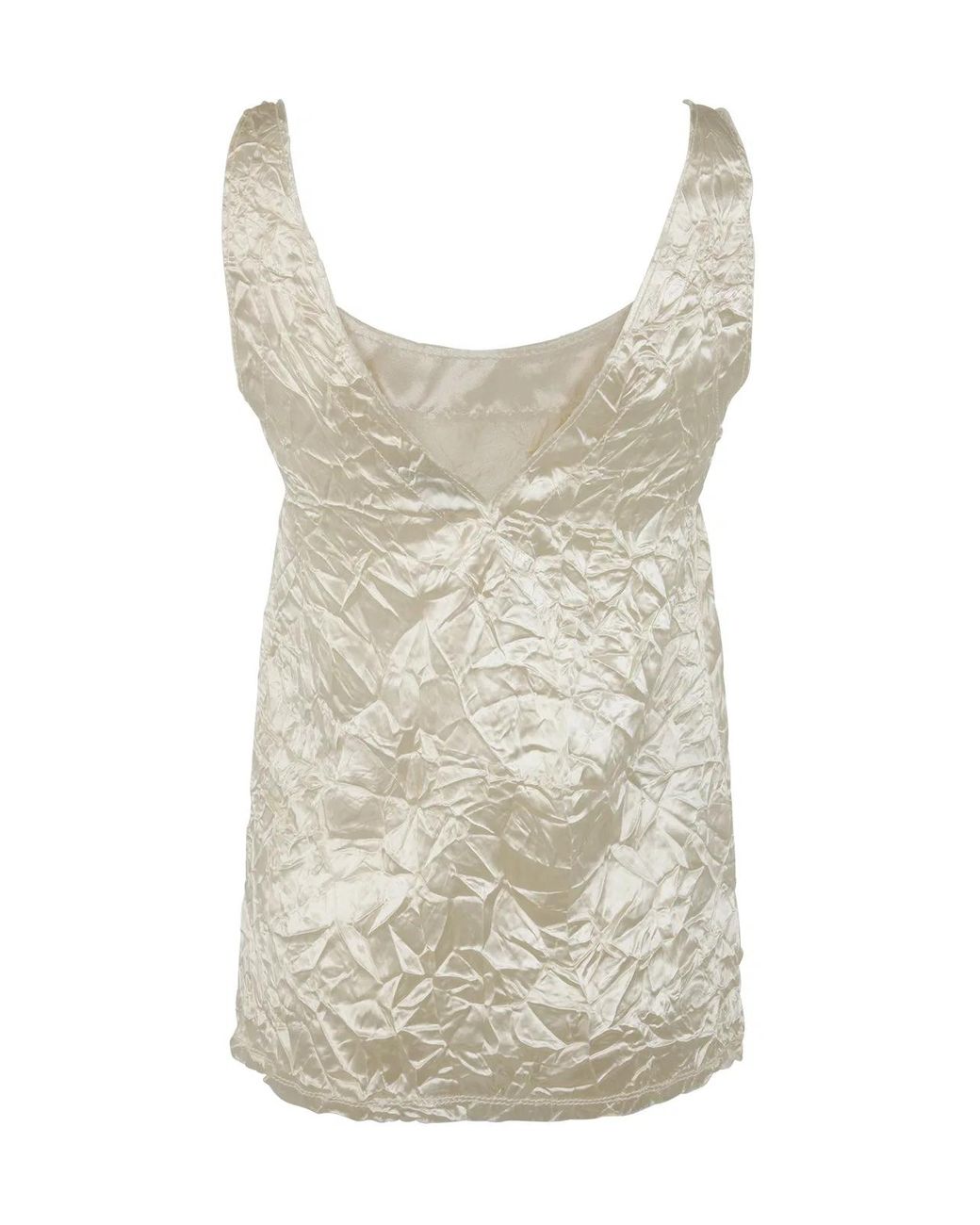 Lanvin White Stylish Tank Top