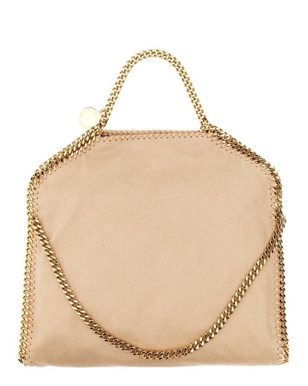 Stella McCartney Natural Borsa Falabella Fold Over