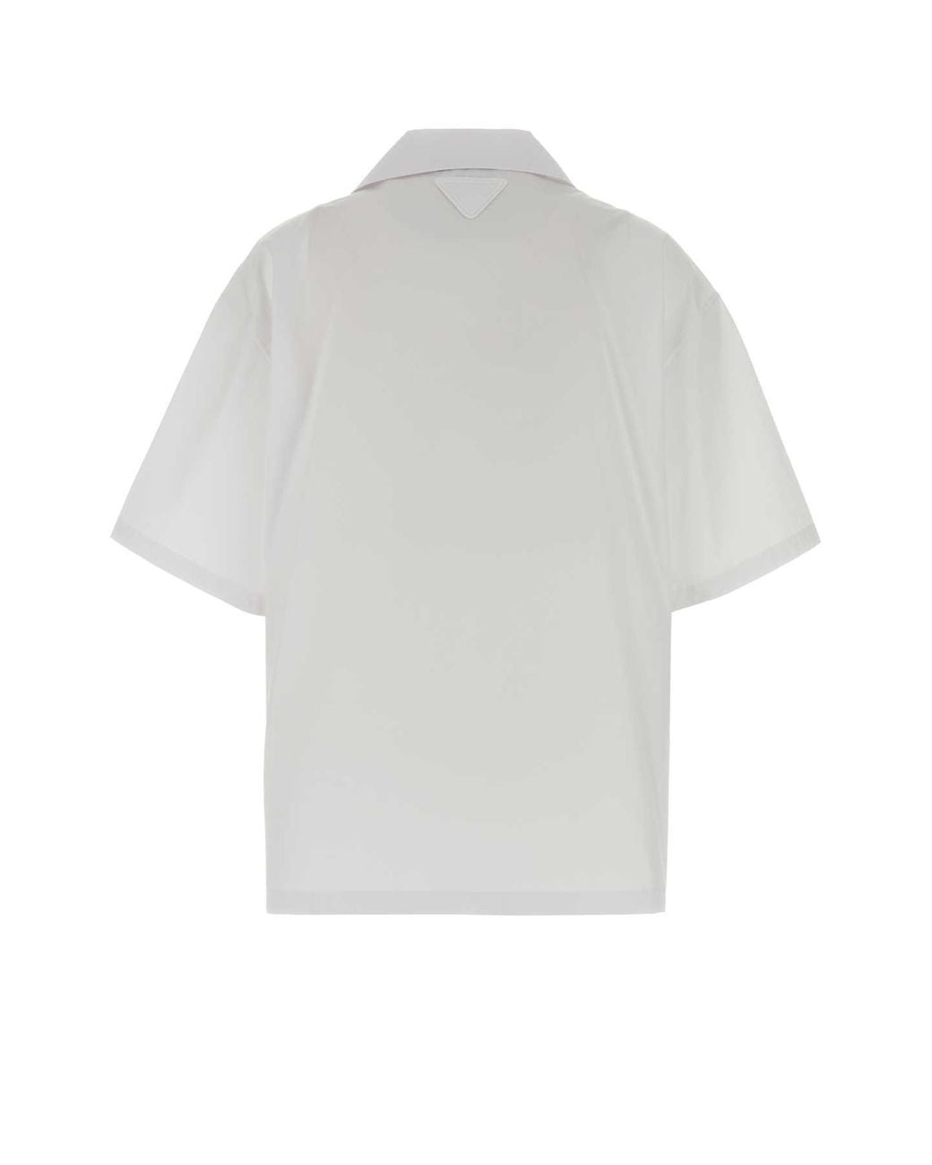 Prada Gray Poplin Shirt