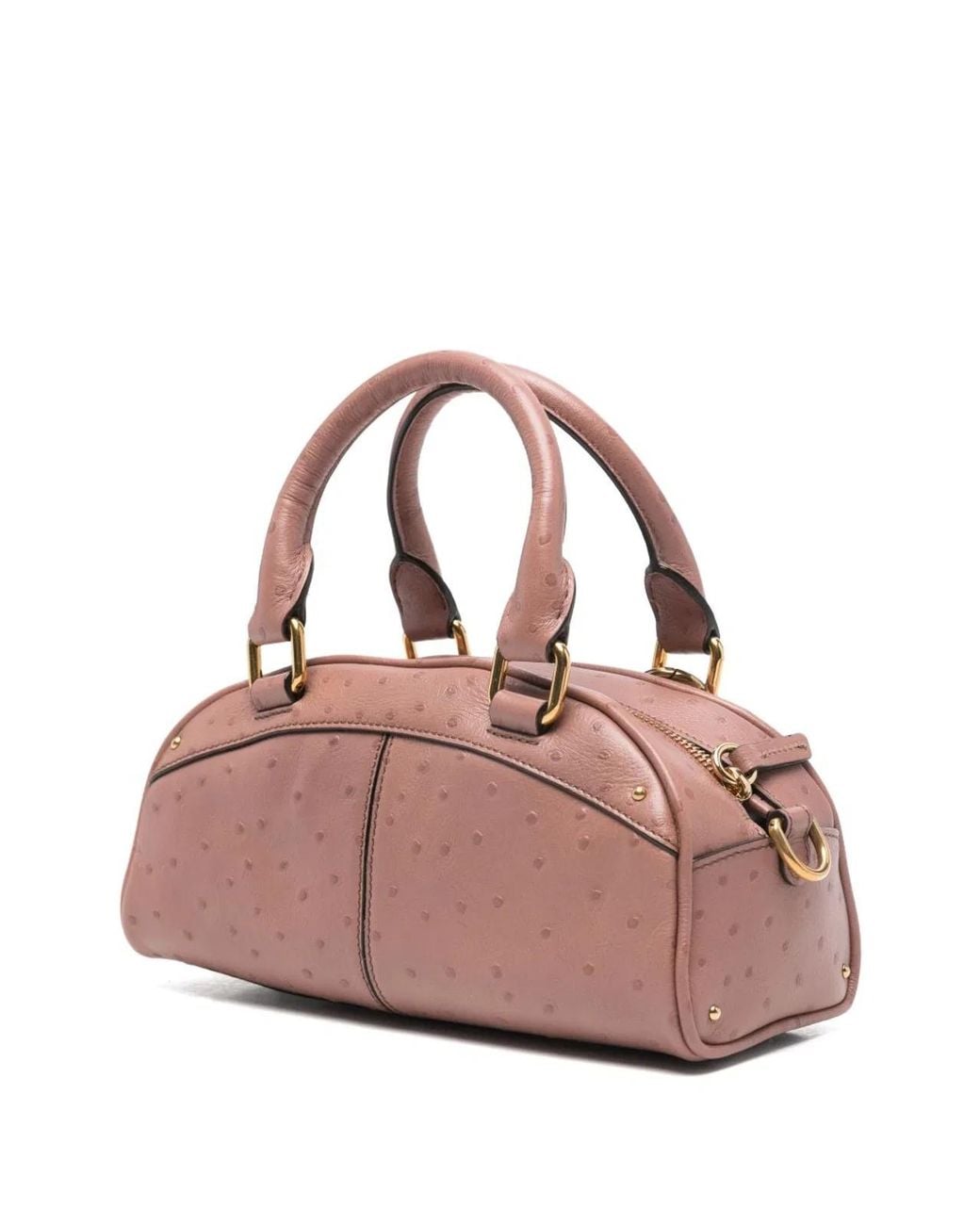 Chloé Pink Small Bowling Bag