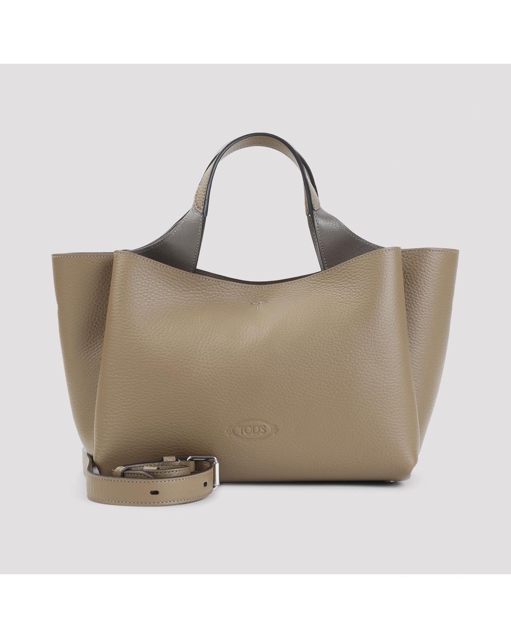 Tod's Natural Cappuccino Argilla Apa Mini Bag