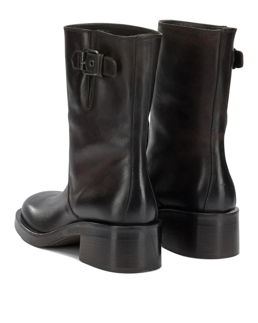 Strategia Black Boots & Ankle Boots