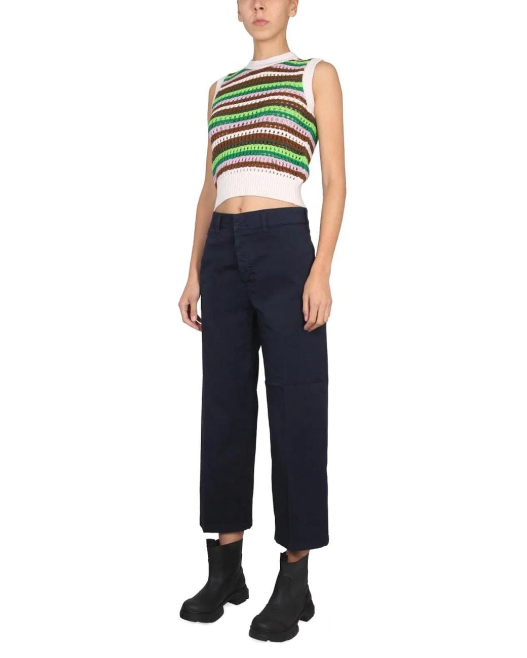 Department 5 Blue Cotton Pants