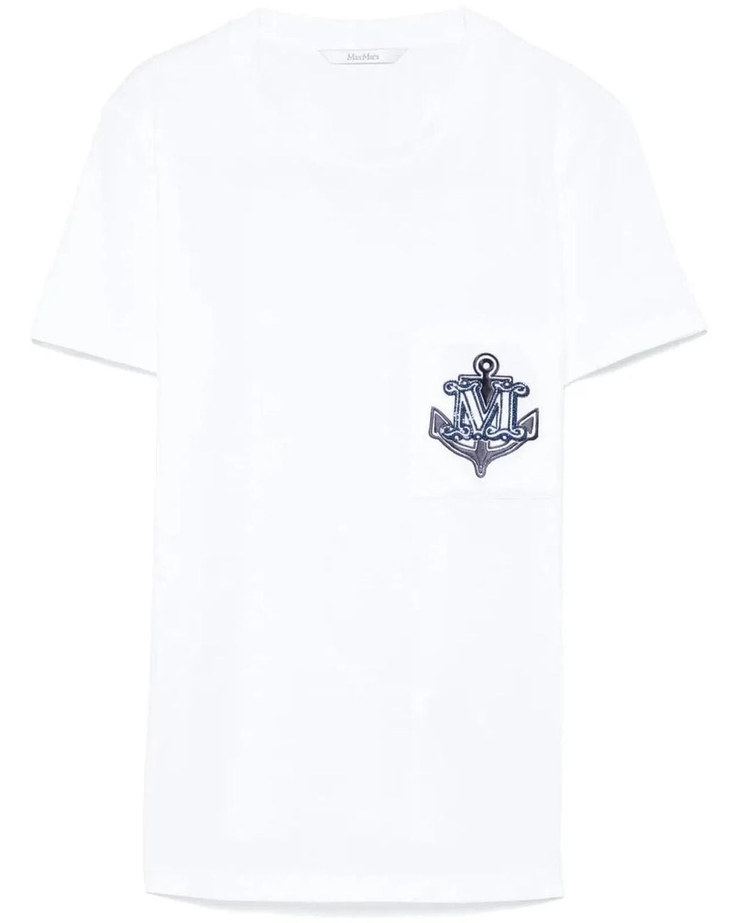 Max Mara White Acacia Tshirt