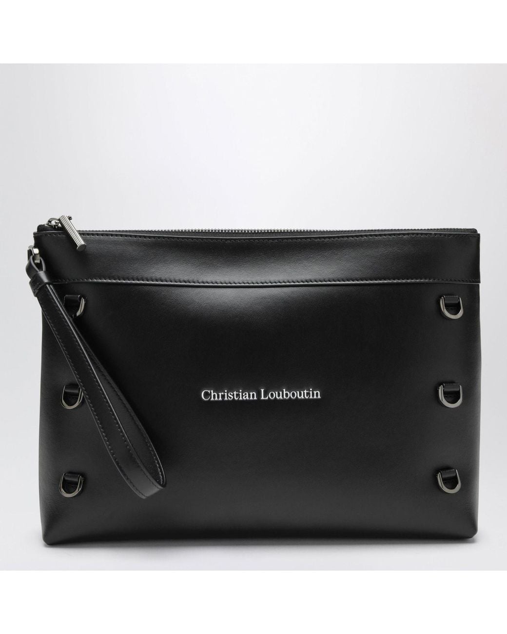 Christian Louboutin Black Clutch Bag for men