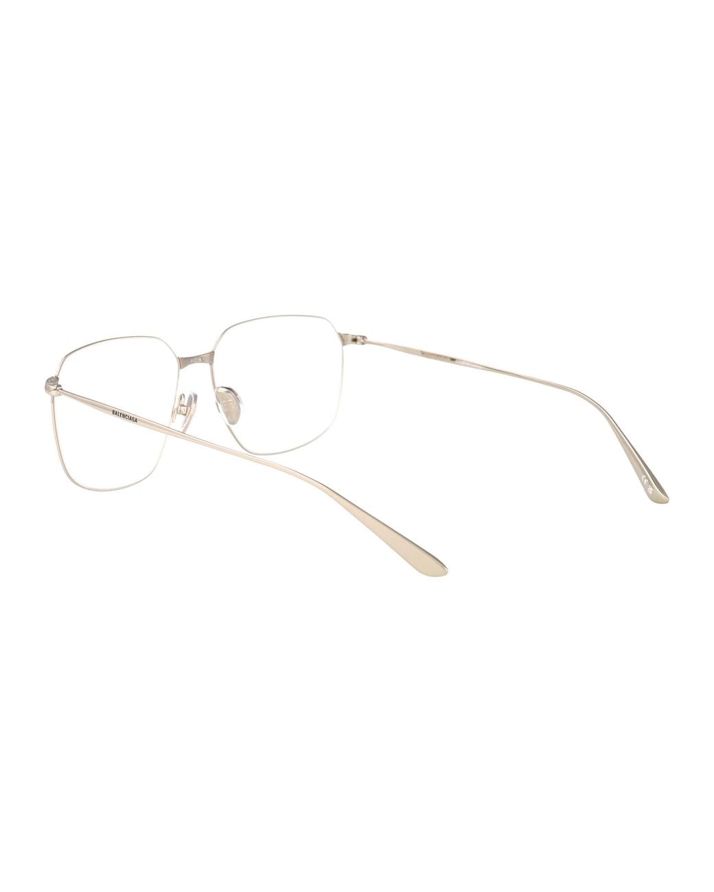 Balenciaga Metallic Metal Optical Glasses