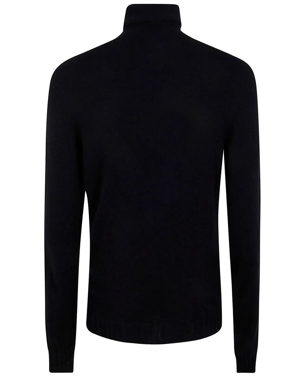 MD75 Black Cashmere Turtle Neck Sweater for men