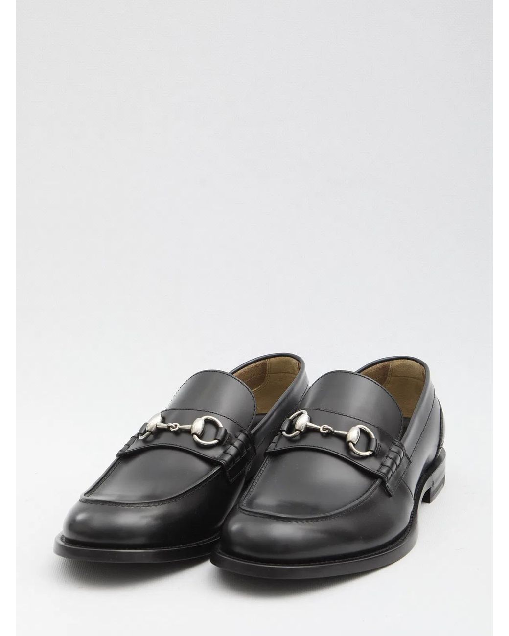 Gucci White Loafer With Horsebit for men