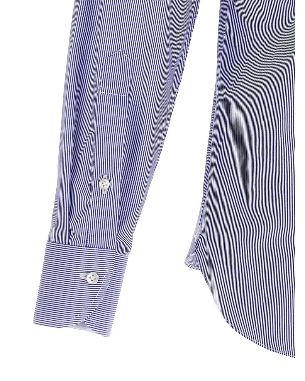 Borriello Blue 'Spaccanapoli' Shirt for men