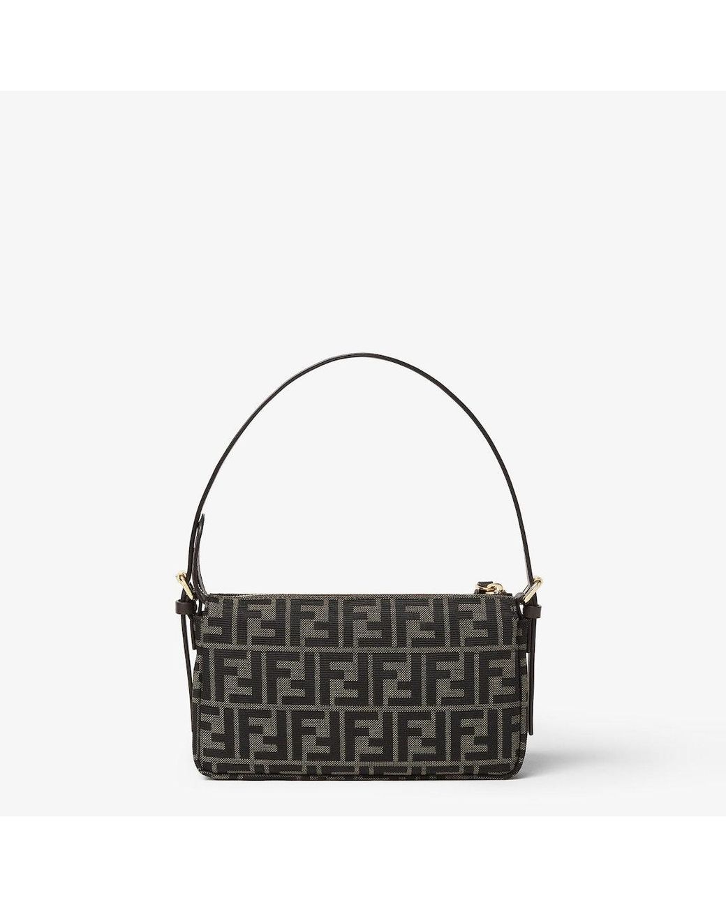 Fendi Black Zip Top Small