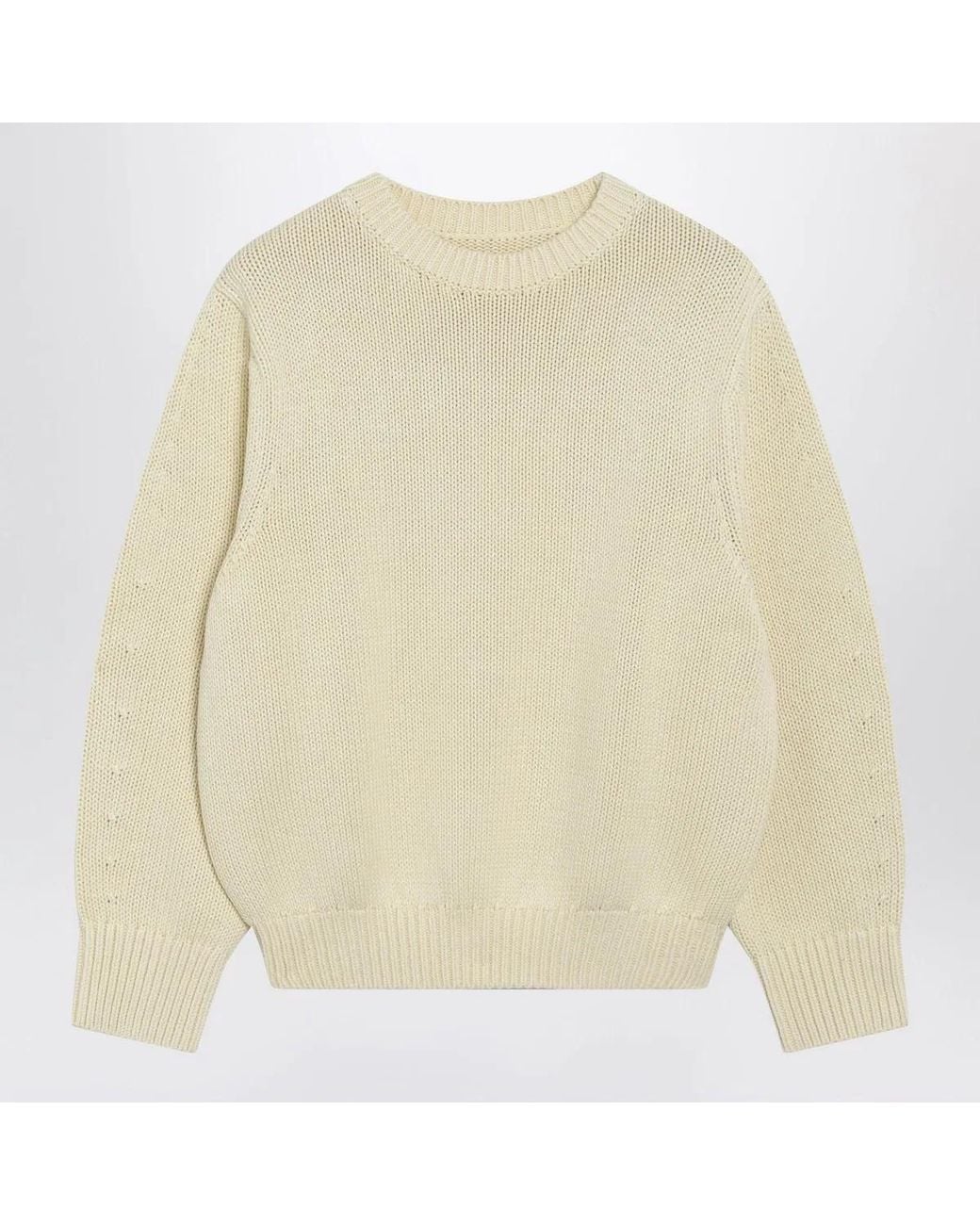 Totême Natural Oversized Crewneck Sweater