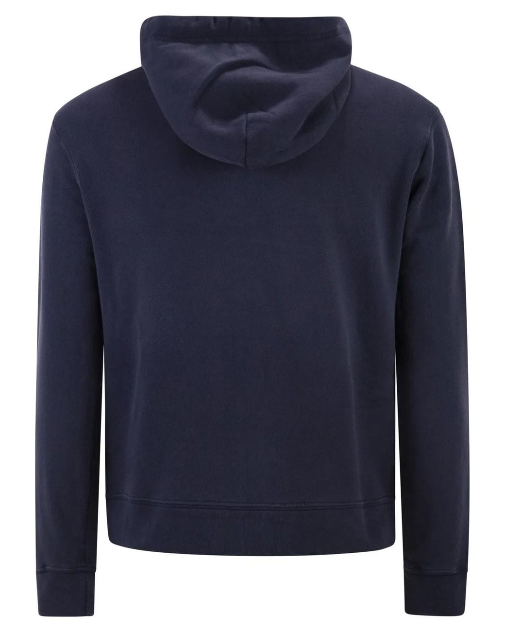 Polo Ralph Lauren Blue Hooded Terry Cloth Sweatshirt for men