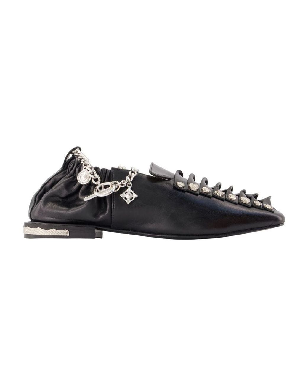 Toga Black Aj1515 Loafers