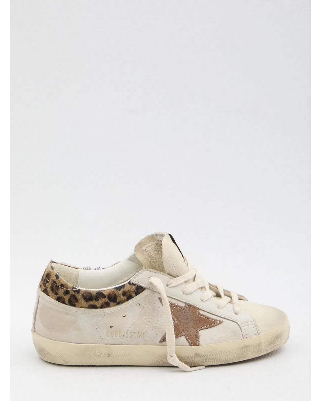 Golden Goose Deluxe Brand Natural Super Star Sneakers