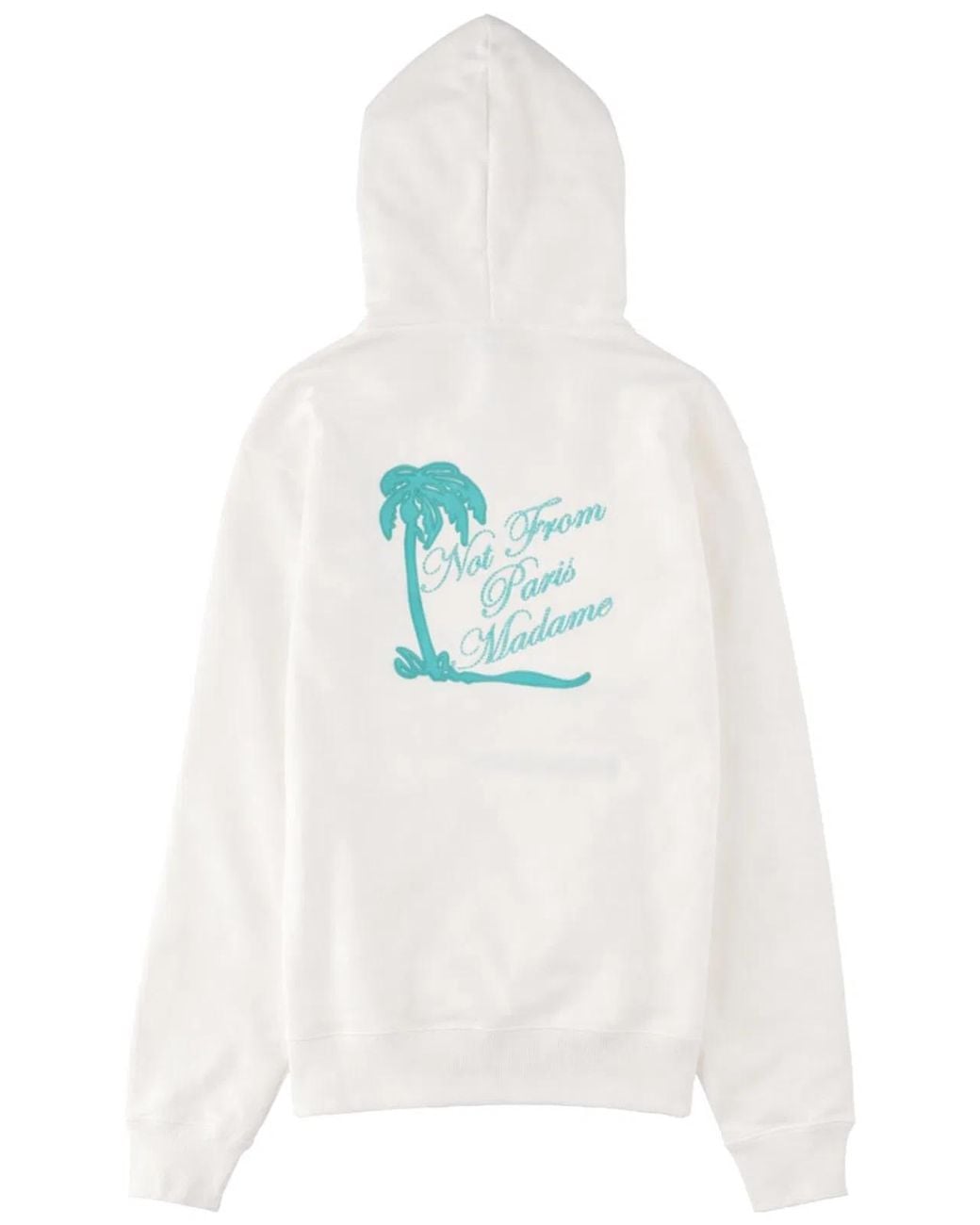 Drole de Monsieur White Cotton Sweatshirt for men
