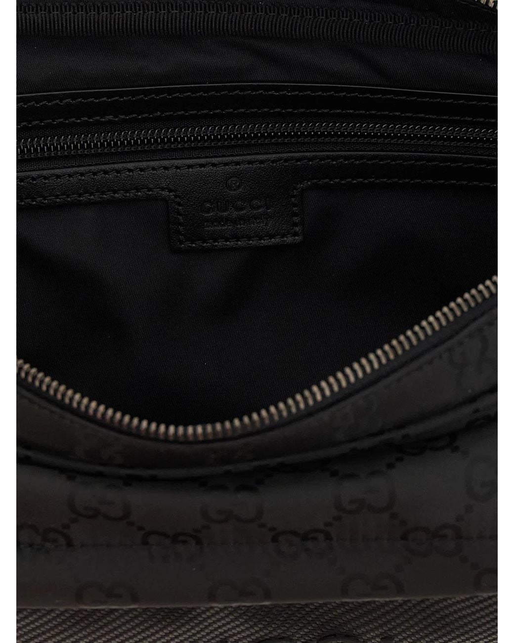 Gucci Black Nexus' Large Fanny Pack for men