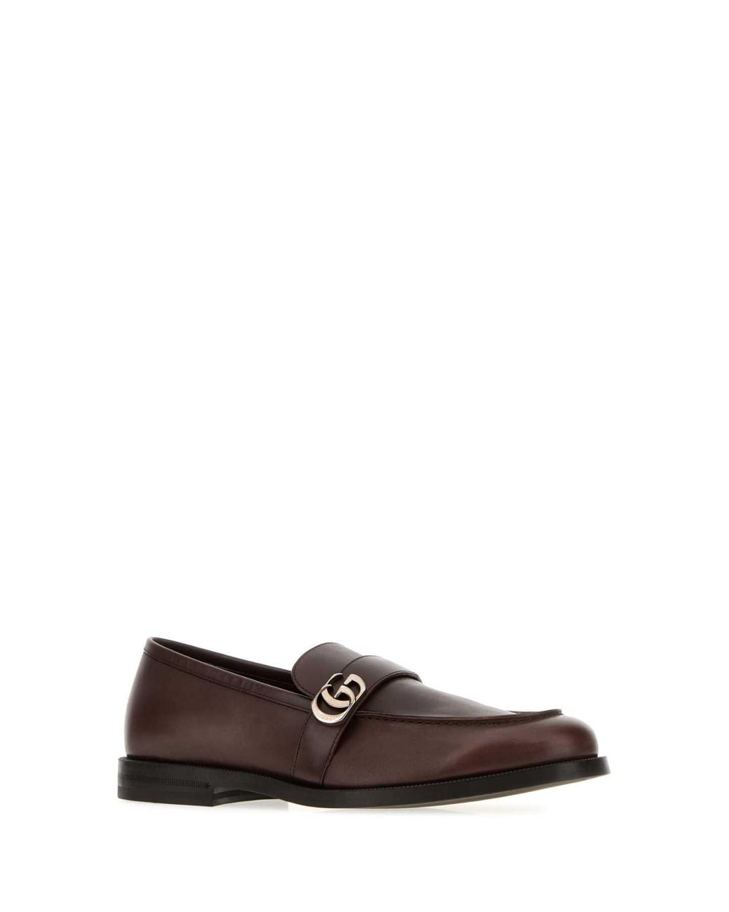 Gucci White Leather Loafers for men