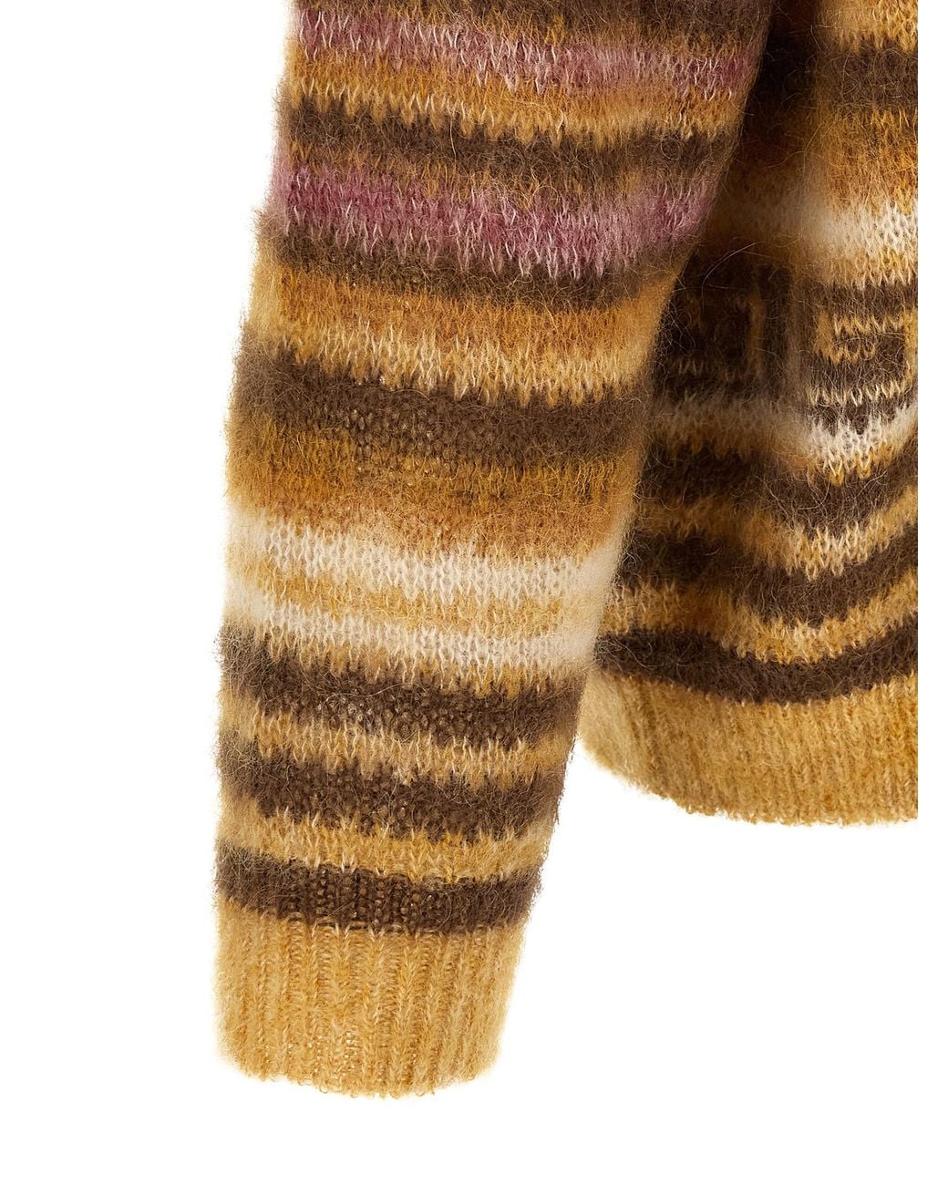Isabel Marant Multicolor Crew-Neck Sweater With Brushed Finish for men