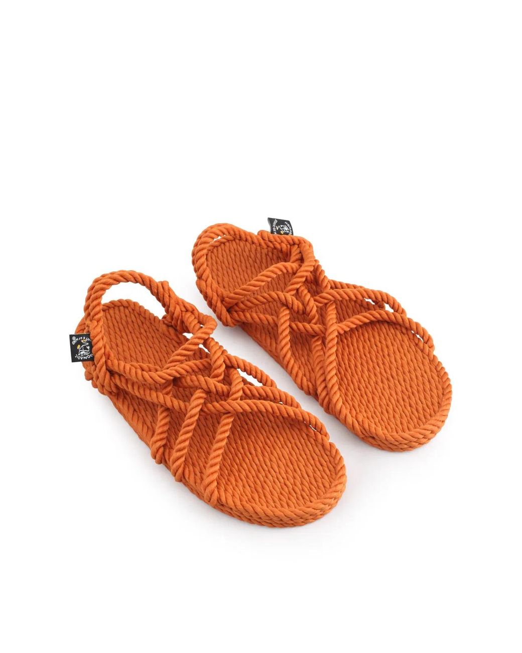 Nomadic State Of Mind Orange Jc Crossed Sandals