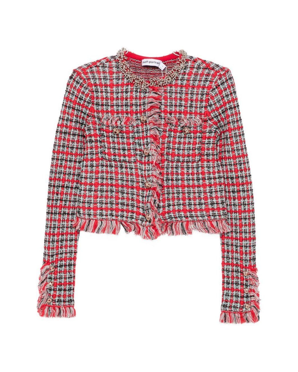Self-Portrait Red Self Portrait Jackets