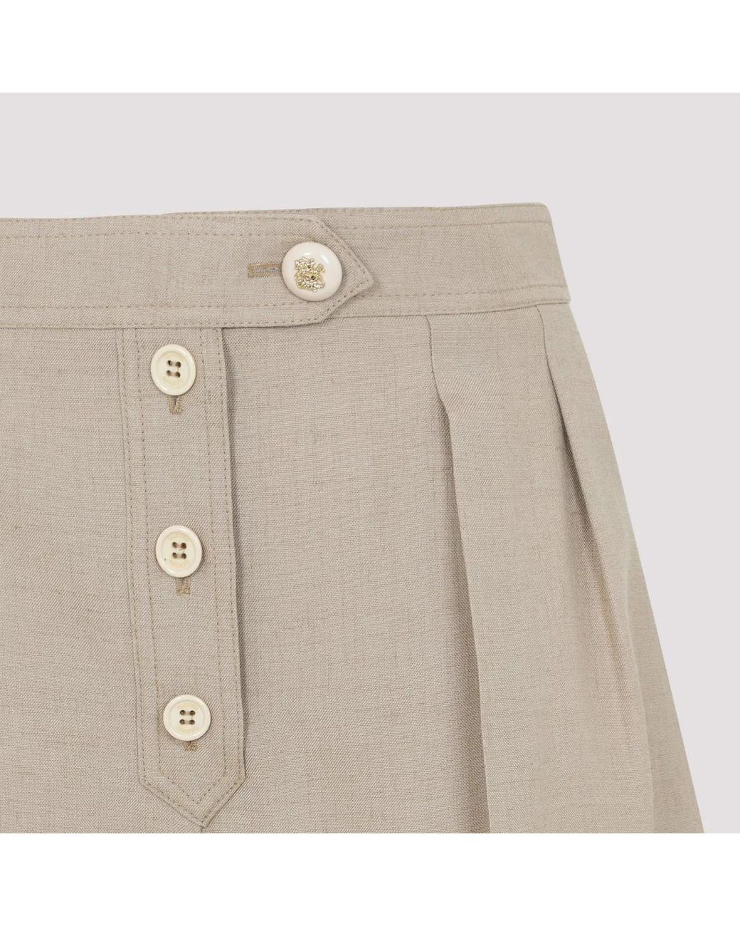 Valentino Natural Shorts