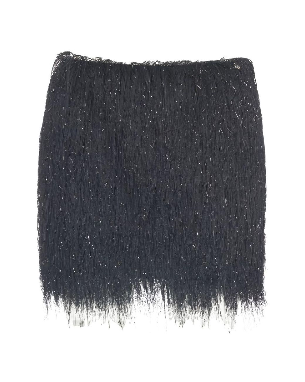 Liu Jo Gray Polyester Elastane Skirt