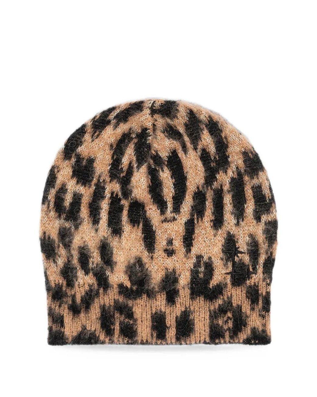 Laneus Brown Knitted Hat for men