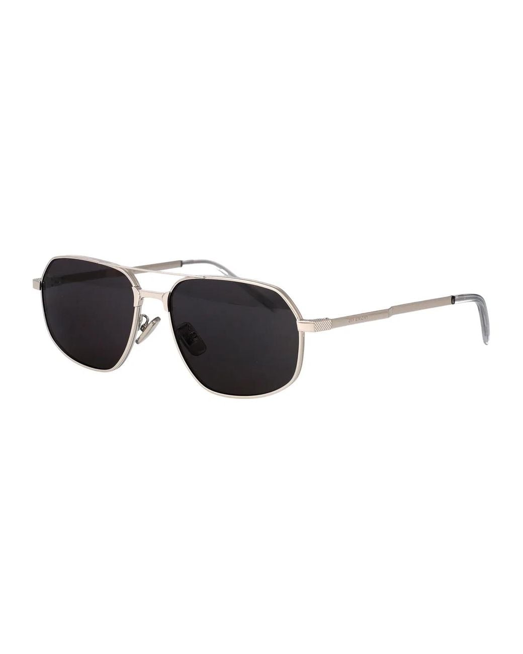 Givenchy Black Metal Sunglasses for men