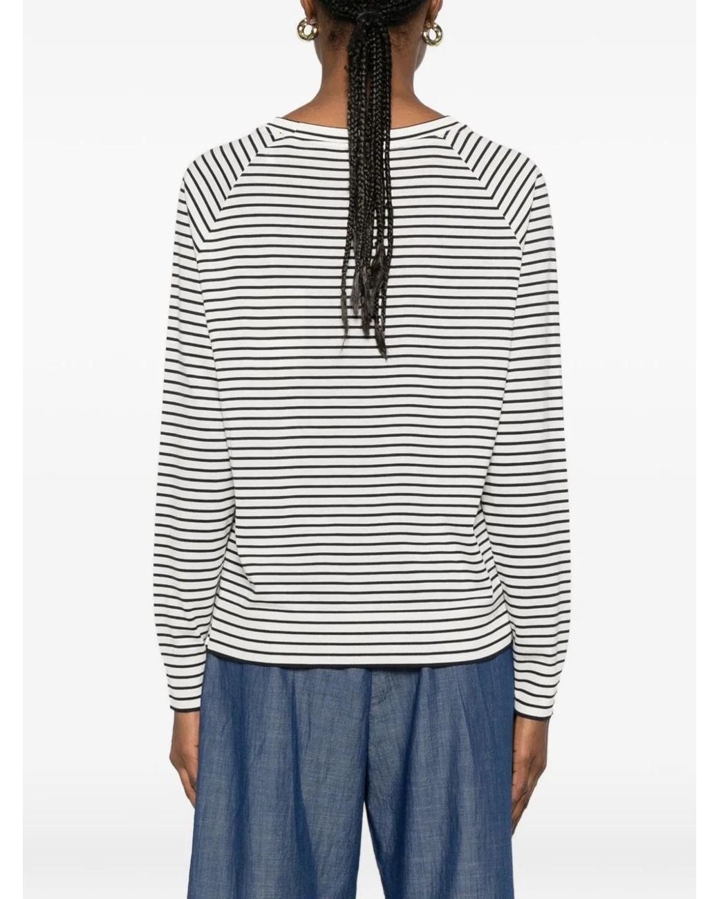 Herno White Cotton Blend Sweater