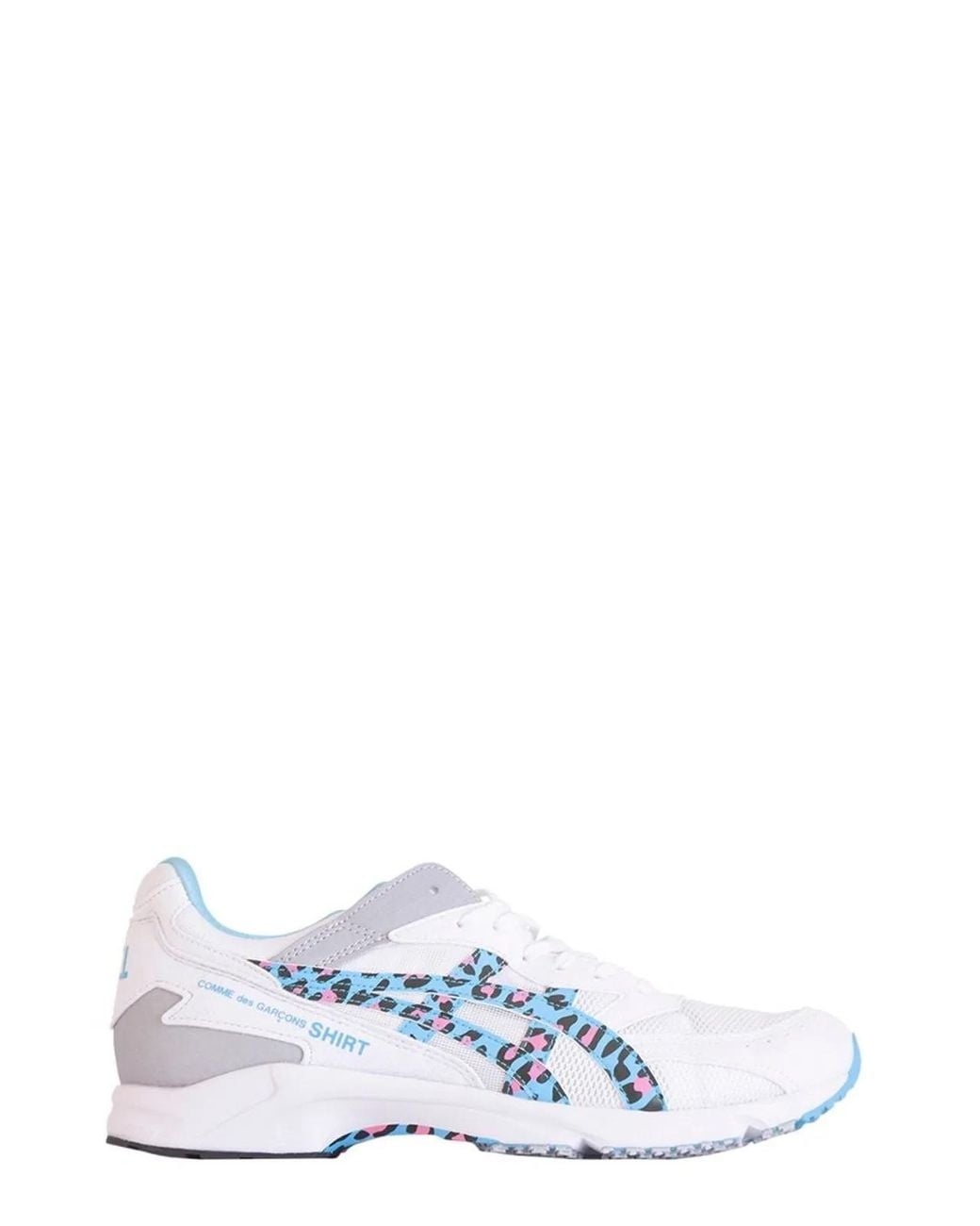 Comme des Garçons SHIRT X Asics White Sneaker Comme Des Garçons Shirt X Asics for men