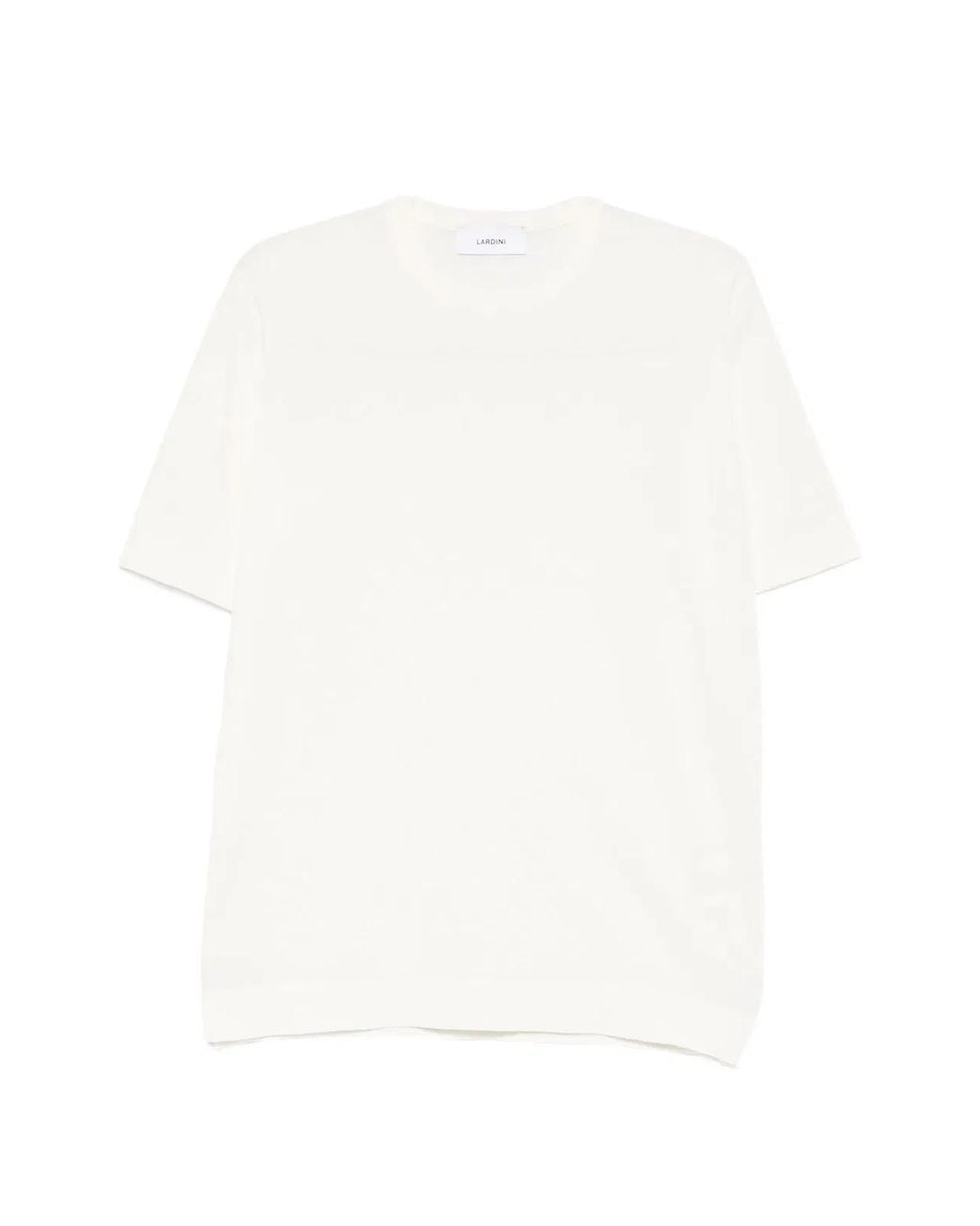 Lardini White Wool Sweater for men
