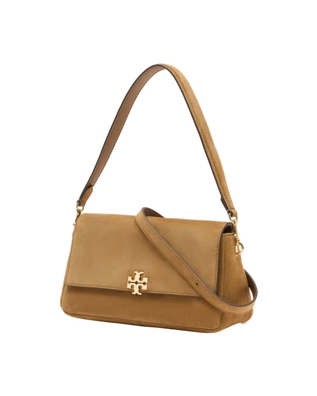 Tory Burch Brown Charlie Shoulder Bag