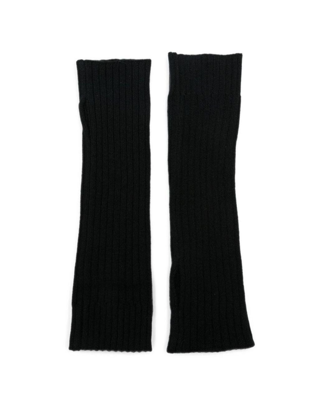 C.t. Plage Black Cashmere Arm Warmer
