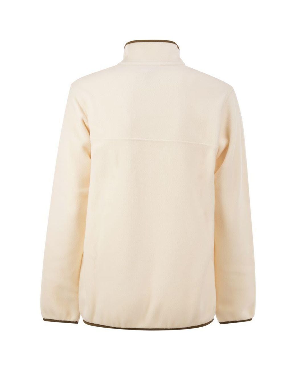 Patagonia Natural Recycled Fleece Snap-Button Pullover