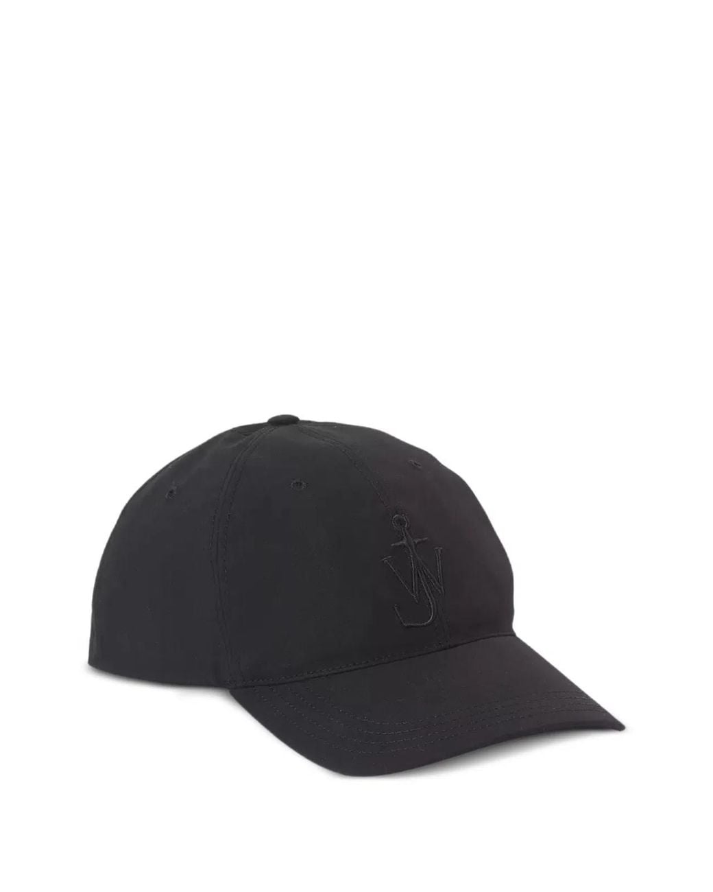 J.W. Anderson Black Baseball Cap for men