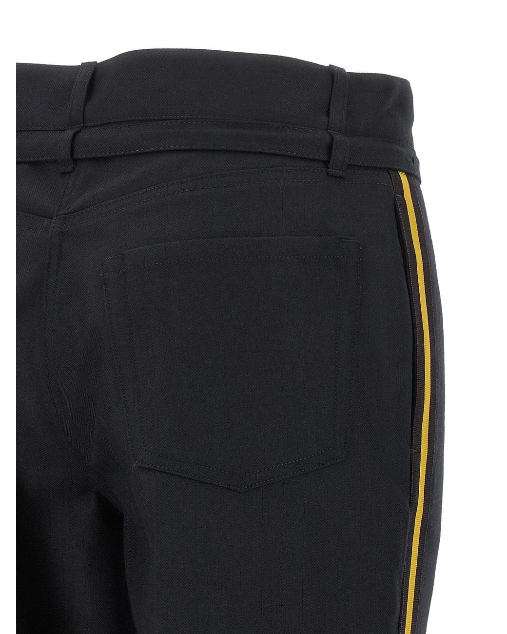 Dries Van Noten Blue 'Persy Tape' Pants